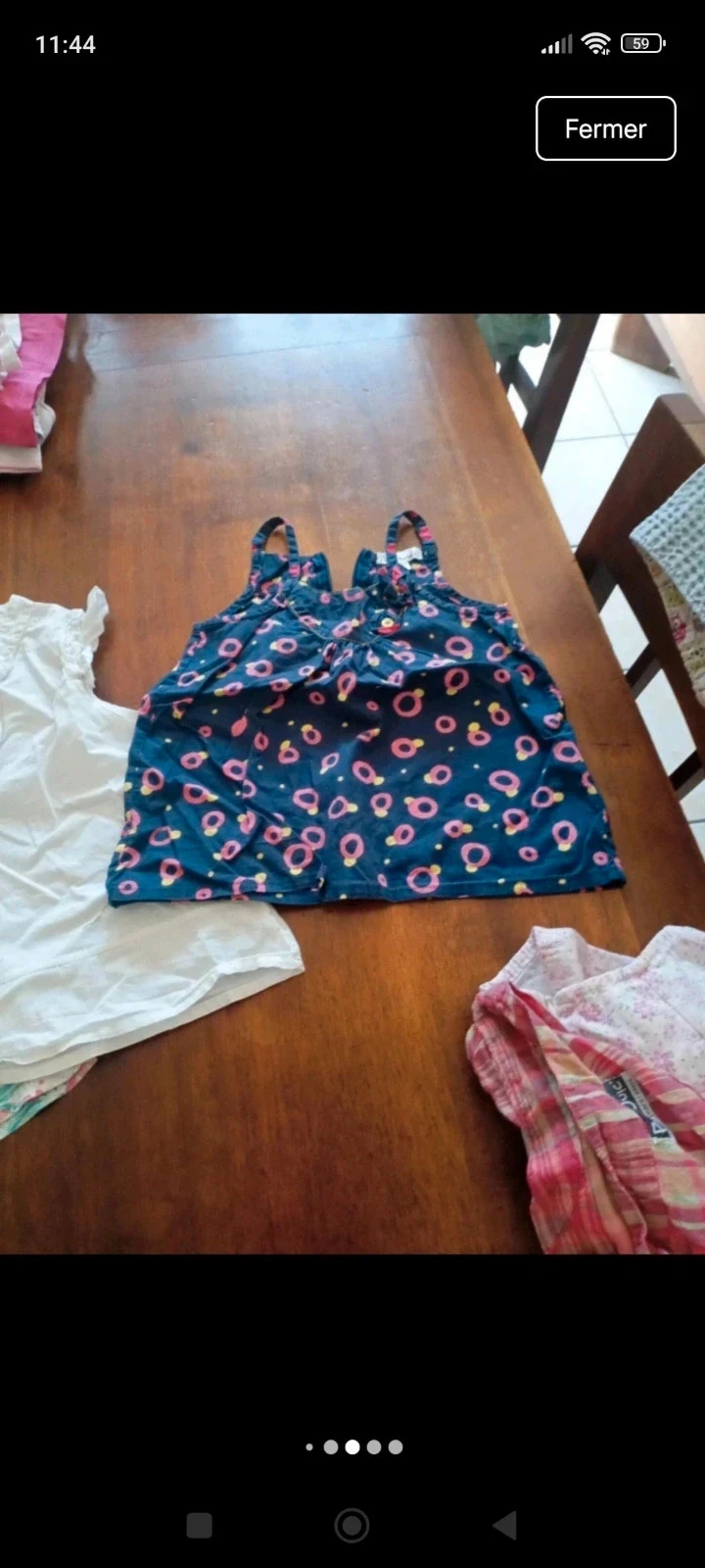 Lot of 6 3-year-old girl tank tops – photo 5